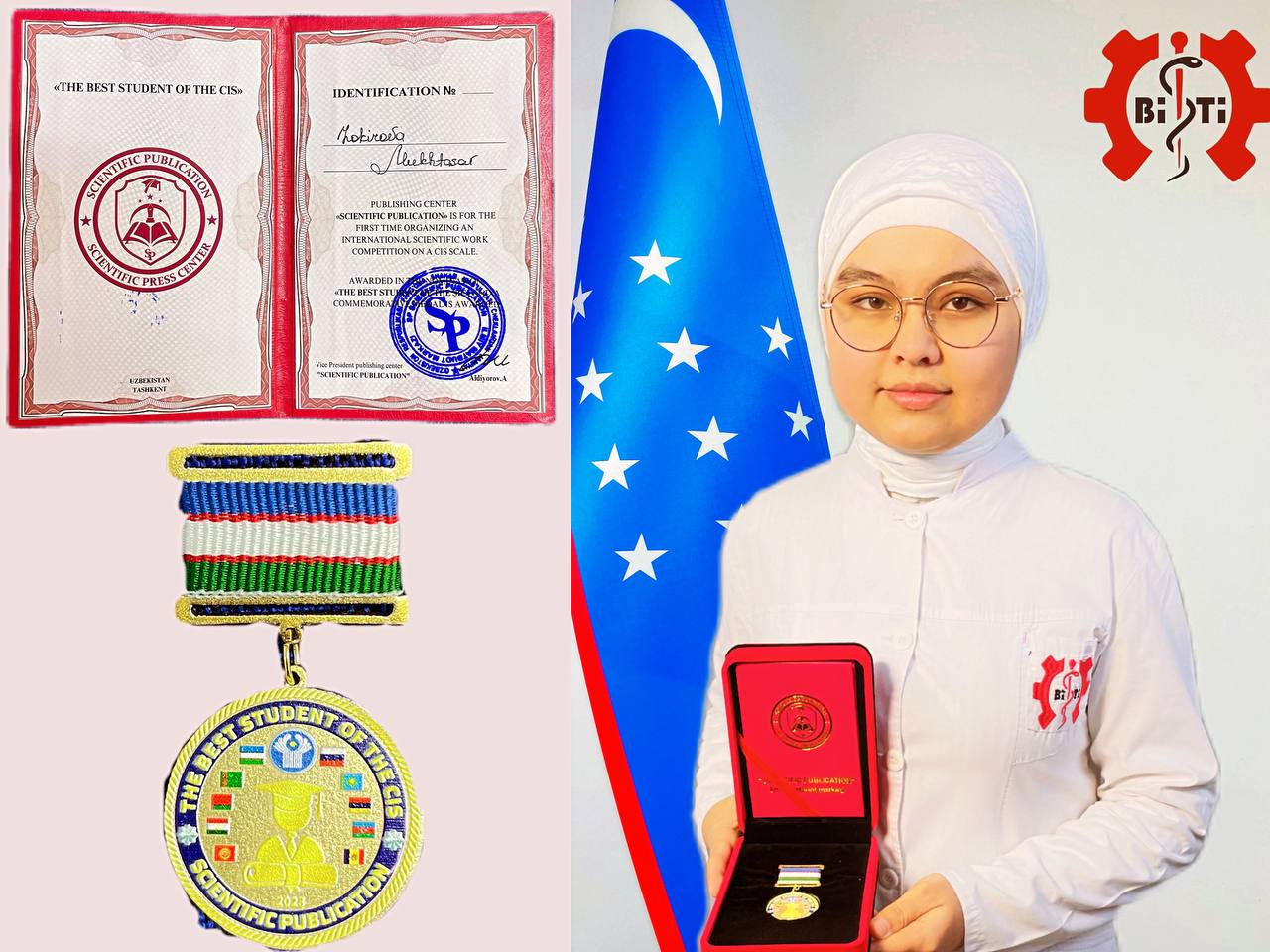 Bizning faxrli talabalarimiz yutuqlari